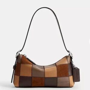 Coachtopia Small Slouchy Shoulder Bag In Upcrafted Patchwork